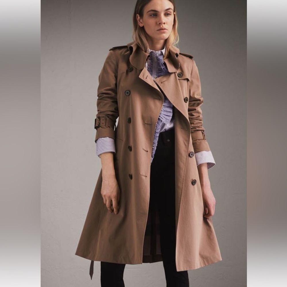 Burberry Tan Trench Coat